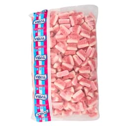 Vidal Sour Strawberry Slices Bag 3kg