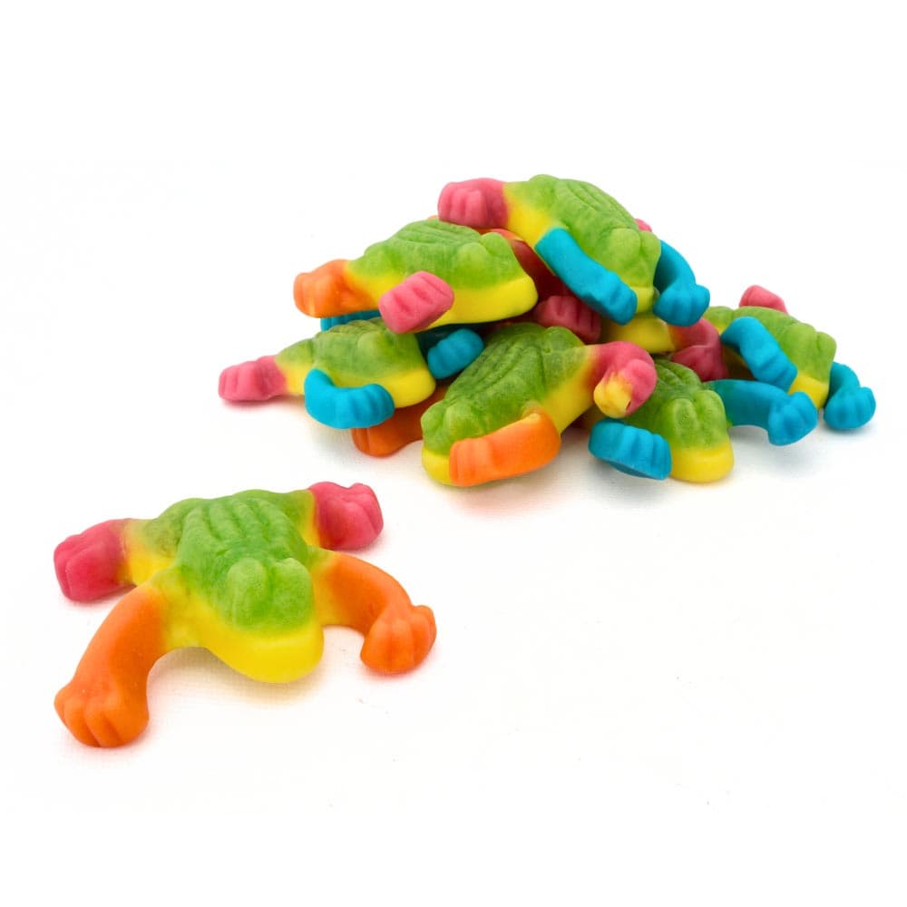 Vidal Jelly Filled Tropical Frogs Tub 10p PMP