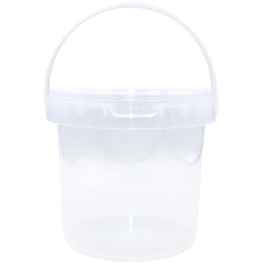 Accessories 1L Tub with Tampersealed Lid and Handle 20 Pack (Empty)