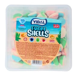 Vidal Jelly Filled Seashells Tub 7p PMP