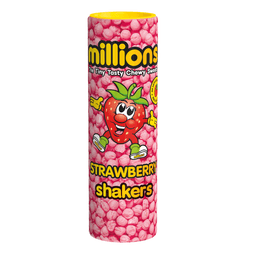 Millions Strawberry Shakers Tube 82g