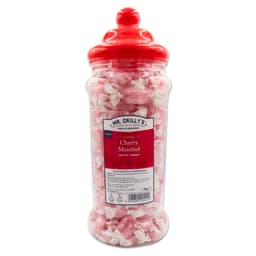 Mr. Crilly's Throat & Cough Drops Cherry Menthol Flavour Jar 1.5kg