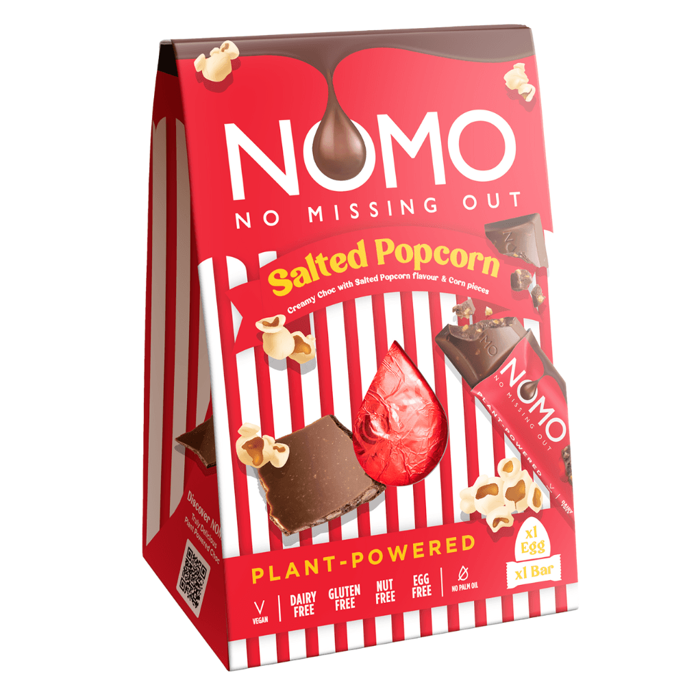 NOMO Salted Popcorn Egg and Bar 158g