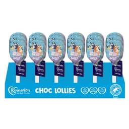 Kinnerton Bluey Chocolate Flavoured Lollipops 3 Pack 30g