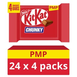 KitKat Chunky Snacksize Chocolate Bar 4 Pack Multipack 128g PMP £1.85
