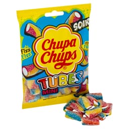 Chupa Chups Soft & Chewy Fruity Flavour Mini Tubes 130g