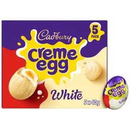 Cadbury Creme Egg White 5 Pack 200g