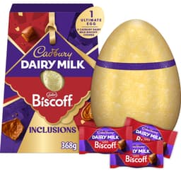 Cadbury Biscoff Inclusions Ultimate Chocolate Easter Egg 368g