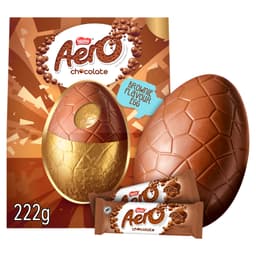 Aero Chocolate Brownie Flavour Giant Egg 222g