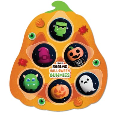 Candy Realms Halloween Gummies - 12 x 30g Packs