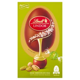 Lindt Lindor Pistachio Chocolate Easter Egg 260g