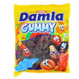 Damla Gummy Strawberries Bag 1kg