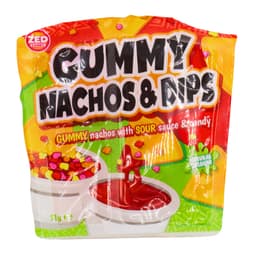 Zed Candy Gummy Nachos & Dips 51g