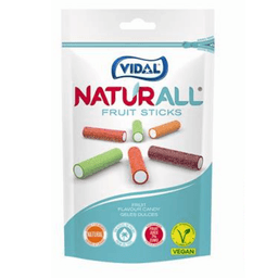 Vidal Naturall Fruits Sticks Pouch 180g