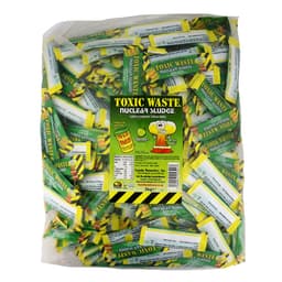 Toxic Waste Nuclear Sludge Sour Apple Mini Chew Bars Bag 3kg