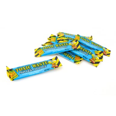 Toxic Waste Nuclear Sludge Blue Raspberry Mini Chew Bars - 1 x 3kg Bag
