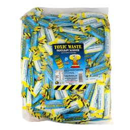 Toxic Waste Nuclear Sludge Blue Raspberry Mini Chew Bars Bag 3kg