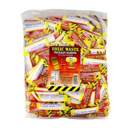 Toxic Waste Nuclear Sludge Cherry Mini Chew Bars Bag 3kg