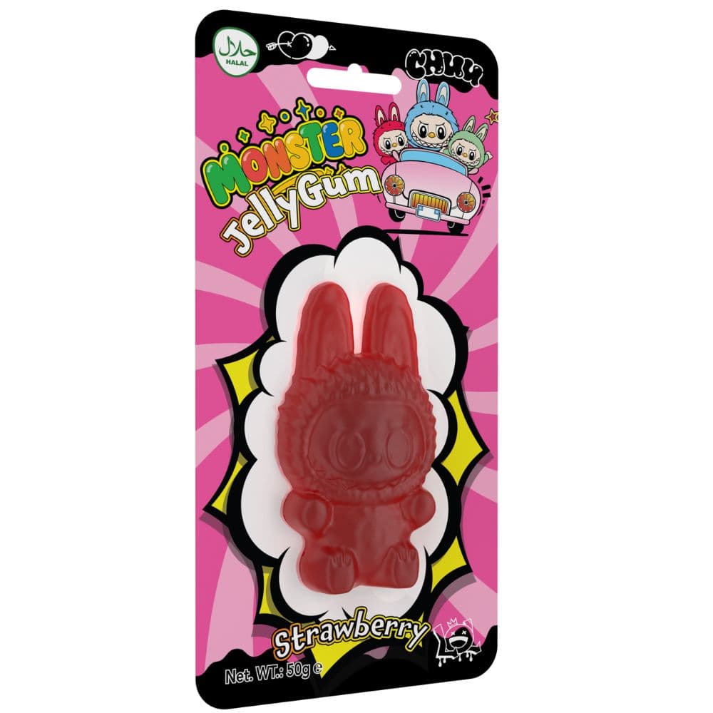 Monster JellyGum Strawberry Flavour Gummy 50g