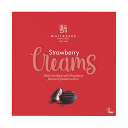 Whitakers Strawberry Creams Box 90g