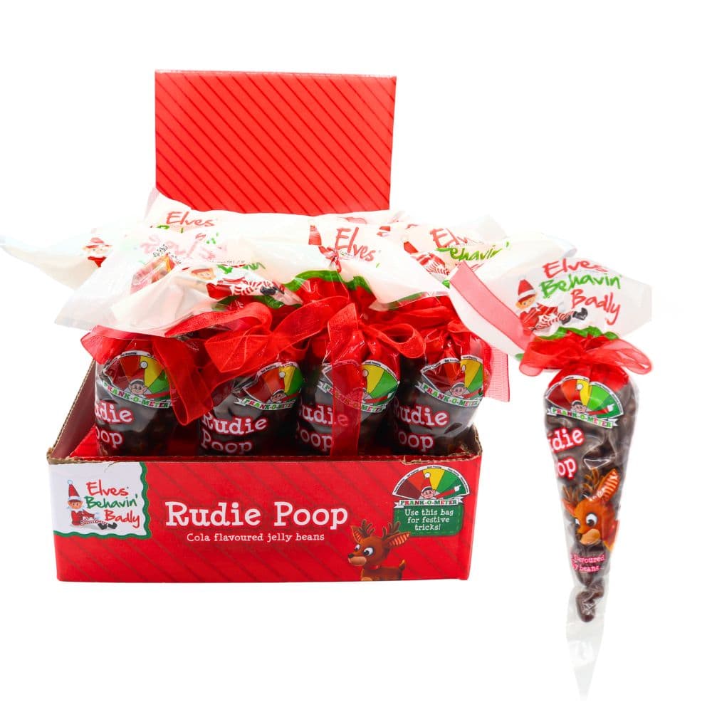 Elves Behavin' Badly Rudie Poop Jelly Beans Cone 96g