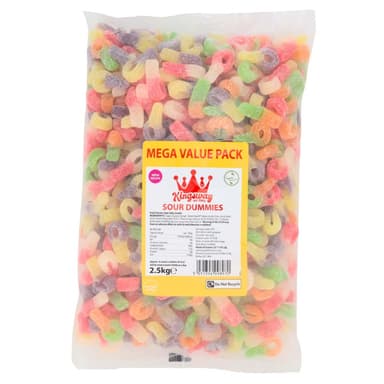 Kingsway Sour Dummies - 1 x 2.5kg Bag