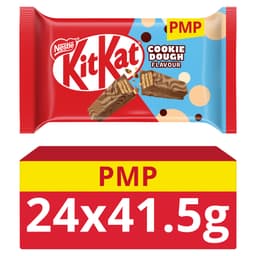 KitKat 4 Finger Cookie Dough Flavour Chocolate Bar 41.5g 89p PMP