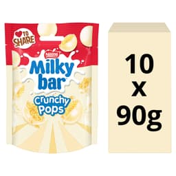 Milkybar Crunchy Pops White Chocolate Sharing Bag 90g
