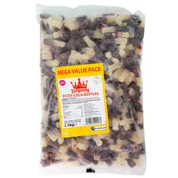 Kingsway Mega Value Vegan Fizzy Cola Bottles Bag 2.5kg