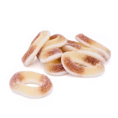 Park Lane Sour Blackcurrant Rings - 1 x 2kg Bag