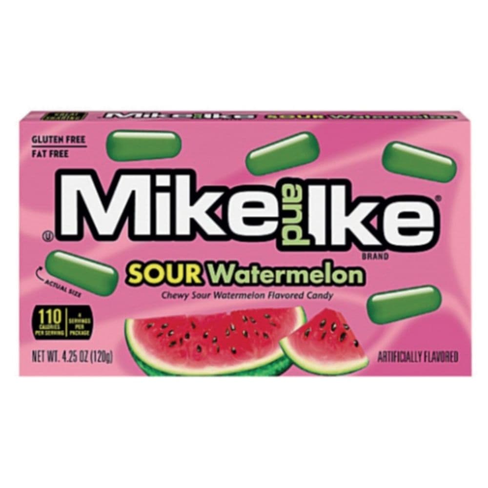 Mike & Ike Sour Watermelon Theatre Box 120g