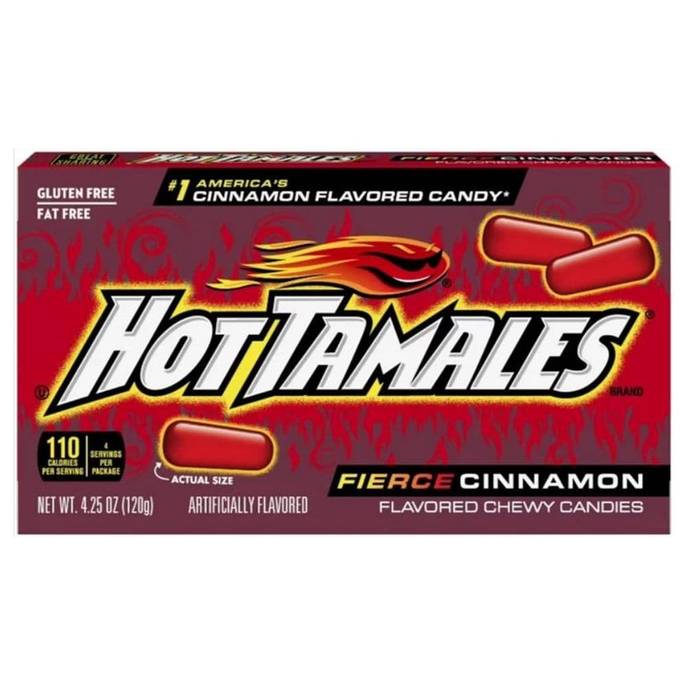 Hot Tamales Fierce Cinnamon Theatre Box 120g