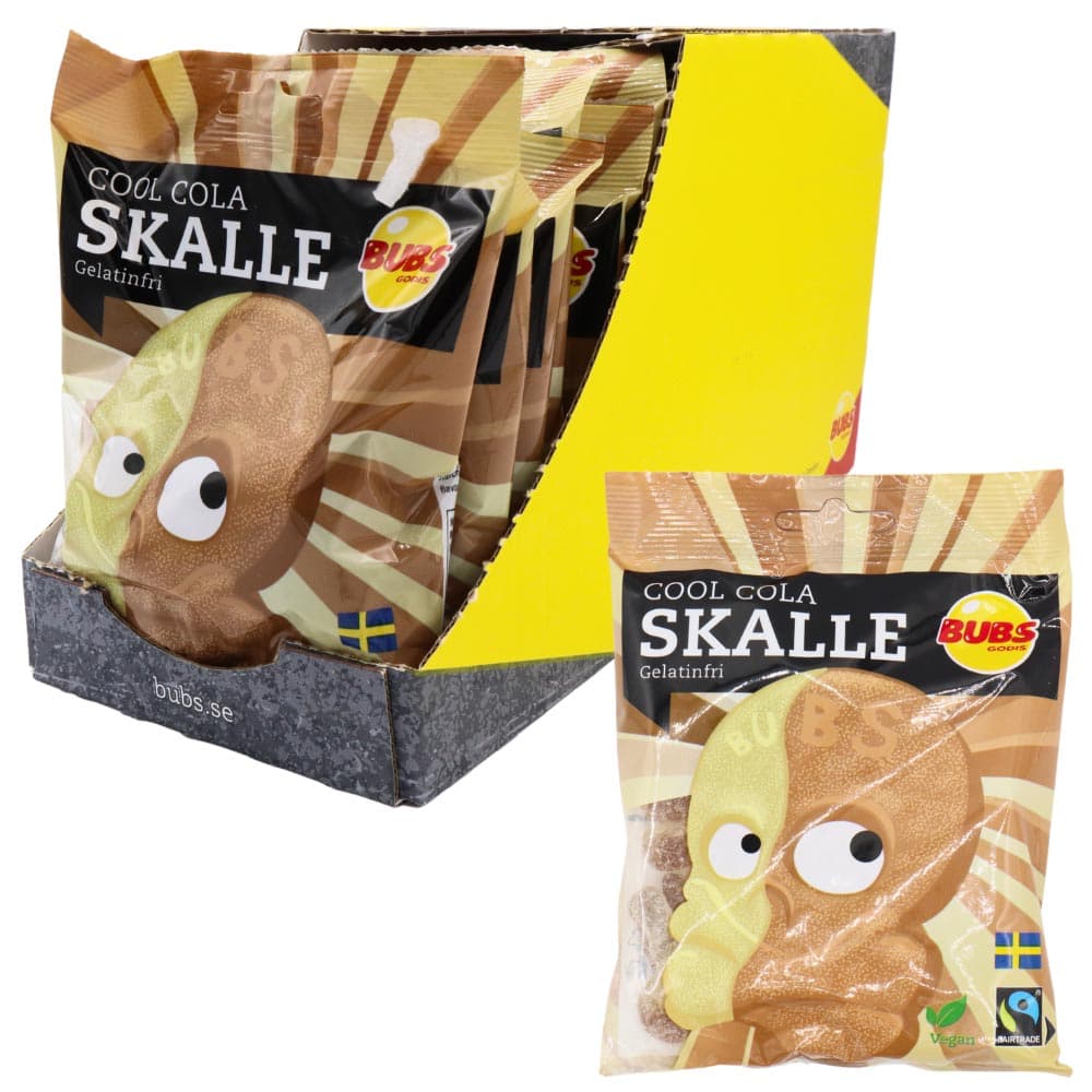 Bubs Cool Cola Skulls Bag 90g