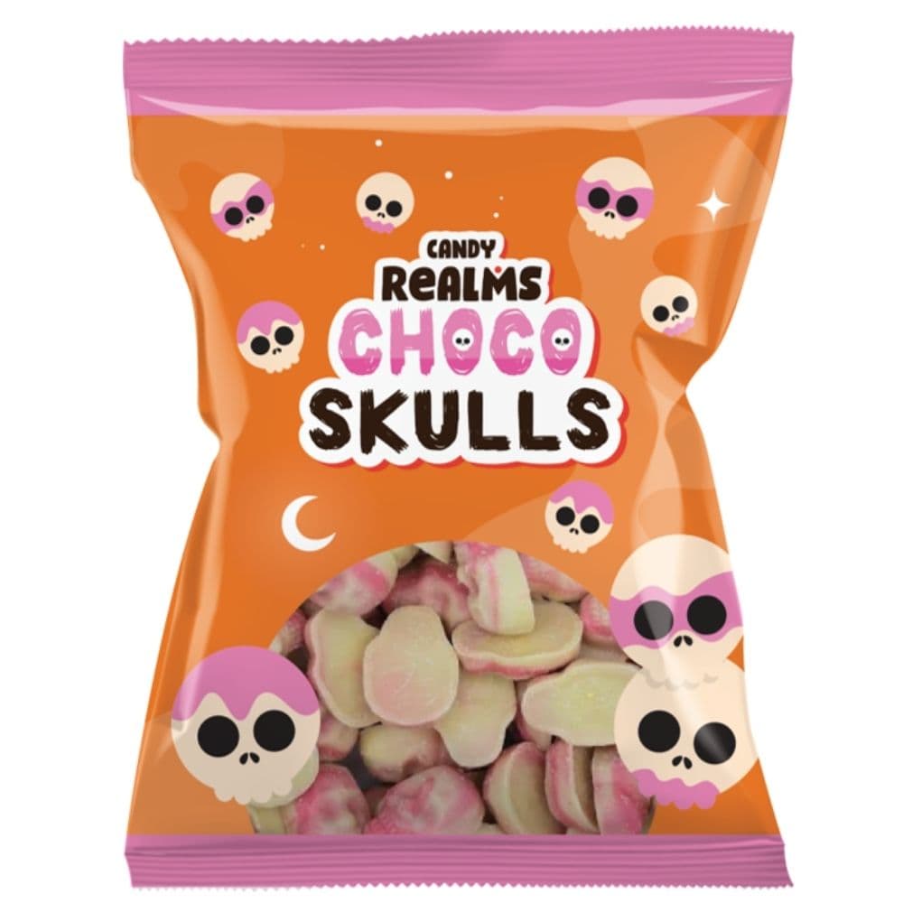 Candy Realms Choco Skulls Bag 110g