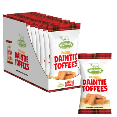McCowan's Daintie Toffee - 12 x 110g Bags
