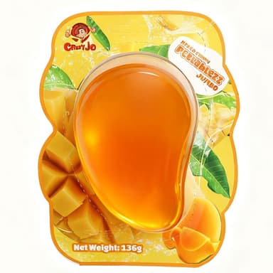 Crazy Jo Peelablezz Jumbo Mango Gummy - 12 x 136g Packs