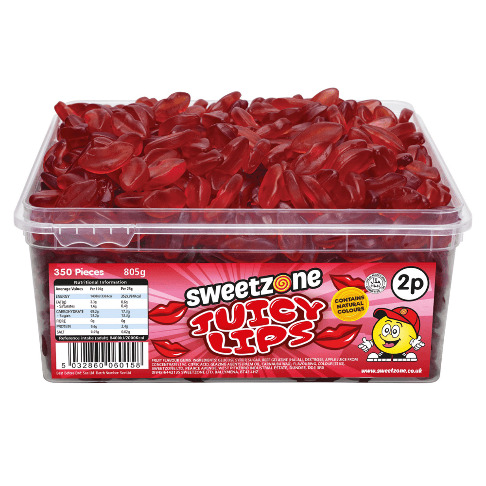Sweetzone Juicy Lips Tub 805g 2p PMP
