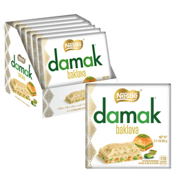 Nestle Damak White Chocolate With Pistachios and Baklava Bar 60g