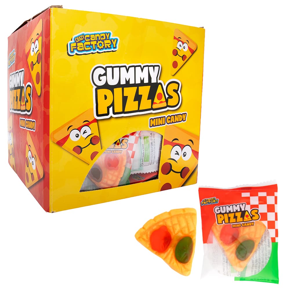 Crazy Candy Factory Gummy Mini Pizza 10g