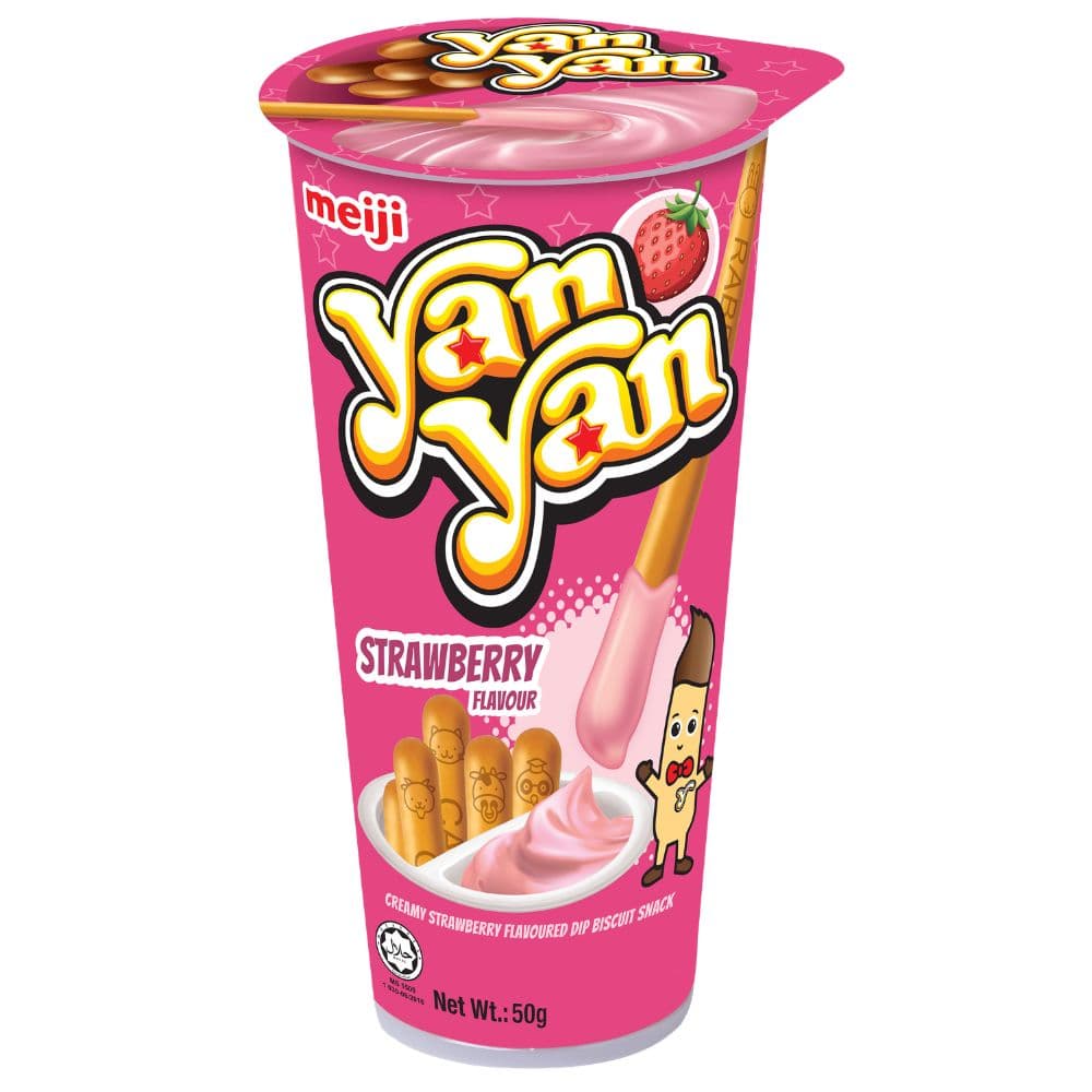 Meiji Yan Yan Strawberry Dip 44g