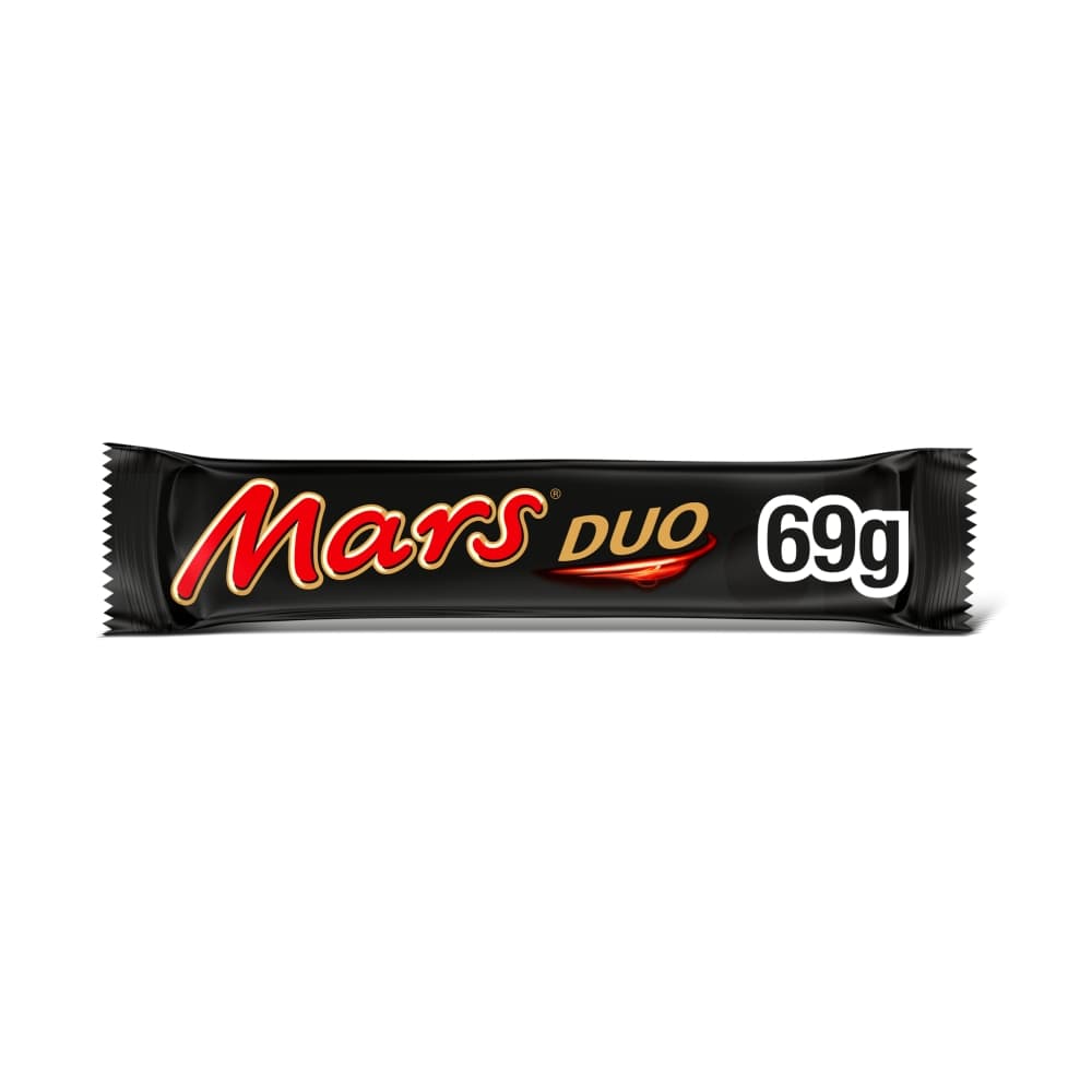 Mars Duo Caramel & Milk Chocolate Bar 69g