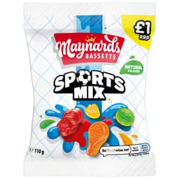 Maynards Bassetts Sports Mix Candy 110g £1 PMP
