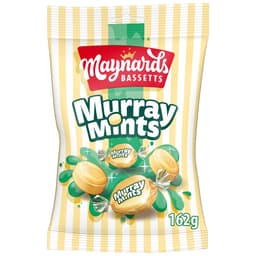 Maynards Bassetts Classics Murray Mints Candy Bag 162g