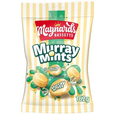 Maynards Bassetts Classics Murray Mints Candy - 12 x 162g Bags