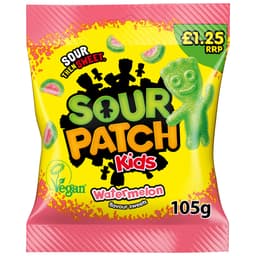 Sour Patch Kids Watermelon Candy Bag 105g £1.25 PMP