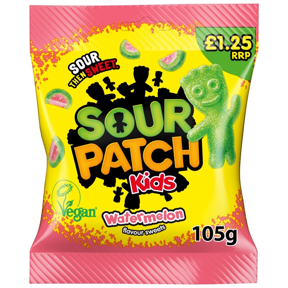 Sour Patch Kids Watermelon Candy Bag 105g £1.25 PMP