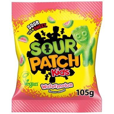 Sour Patch Kids Watermelon Candy - 10 x 105g Bags