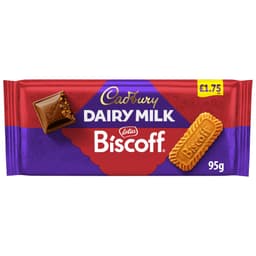 Cadbury Dairy Milk Biscoff Chocolate 95g £1.75 PMP