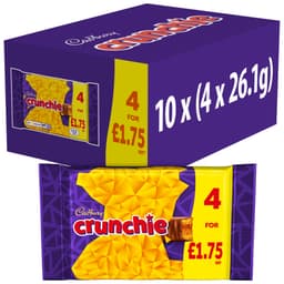 Cadbury Crunchie Chocolate Bar 104.4g £1.75 PMP