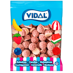 Vidal Strawberry and Cream Kisses Bag 1.5kg